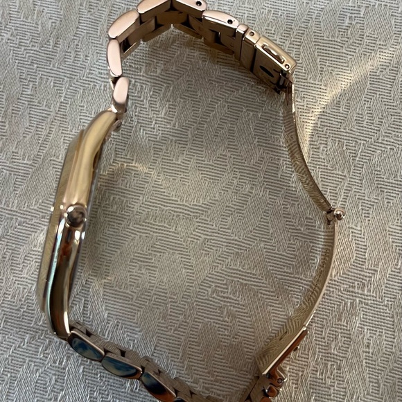Michael Kors Slim Runway Rose Gold Watch MK3197 Stainless Steel Bracelet - Picture 8 of 9